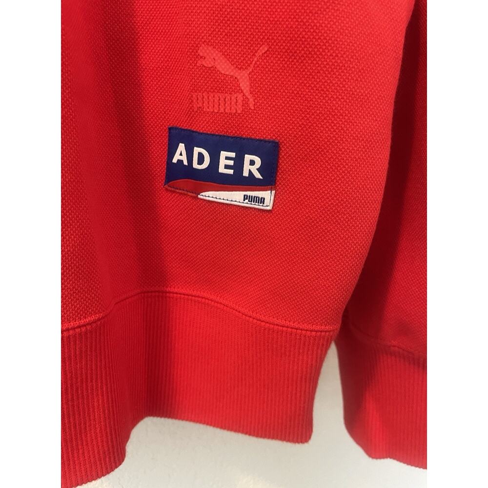 Puma Puma X Ader Error Crew Mens Red Long Sleeve … - image 6